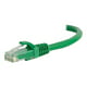 C2G Ethernet CAT 6 Cat6 Câble de 14 Pi - Sans Accrochage (UTP) - Vert - Câble de Raccordement - RJ-45 (M) à RJ-45 (M) - 14 Pi - - Moulé, Sans Accrochage - Vert – image 2 sur 6