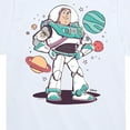 thumbnail image 3 of Toy Story 4 - Buzz And Planets Sketchy - Toddler & Youth Short Sleeve Graphic T-Shirt, 3 of 5