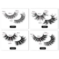 thumbnail image 2 of Nvzi-a 1 Pairs Wispy Mink Lashes Fluffy Eye Lashes Natural Look 8D Volume Fake Eyelashes，G206, 2 of 3