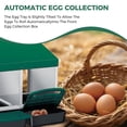 thumbnail image 4 of EDTara Metal Chicken Nesting Box Provides Sturdy Galvanized Steel Build and a Convenient Removable Roll-Out Tray, Ensuring Easy Egg Gathering and Cleaning for Backyard or Farm Poultry Setups, 4 of 9