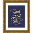 thumbnail image 1 of Batista, Dee 12x14 Gold Ornate Wood Framed with Double Matting Museum Art Print Titled - Trust In, 1 of 4