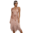 thumbnail image 1 of PrettyGuide Women's 1920s Flapper Dress Vintage Swing Fringed Gatsby Roaring 20s Dress, 1 of 7