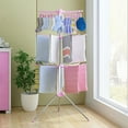 thumbnail image 2 of Sentmoon Hangers Clothes Hangers Multi Functional Big Size Drying Rack Can Be Folded To Save Space and Spacious Drying Two In One Indoor Patio Dualuse, 2 of 10