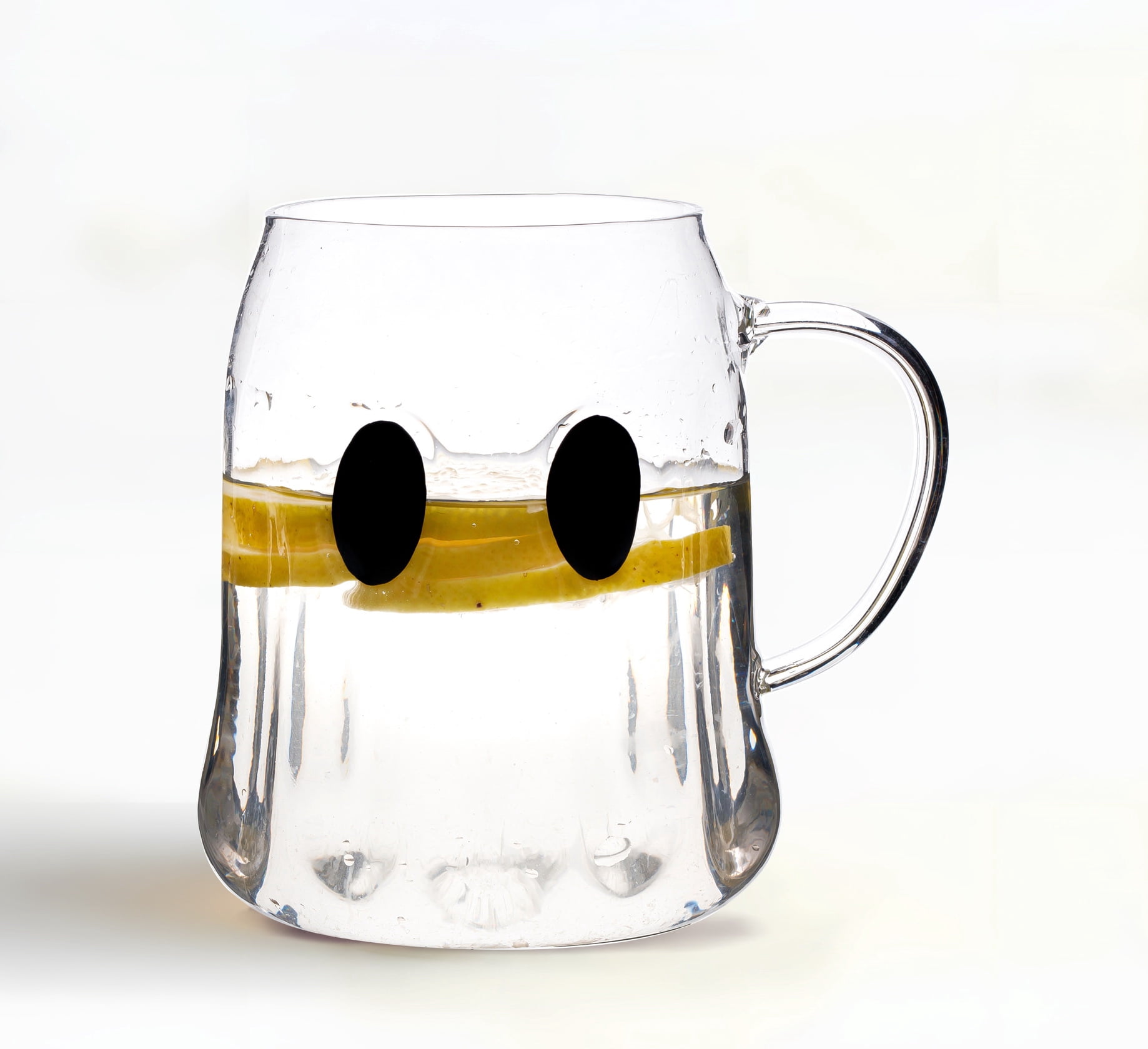 Way to Celebrate Glass Ghost Mug Eye
