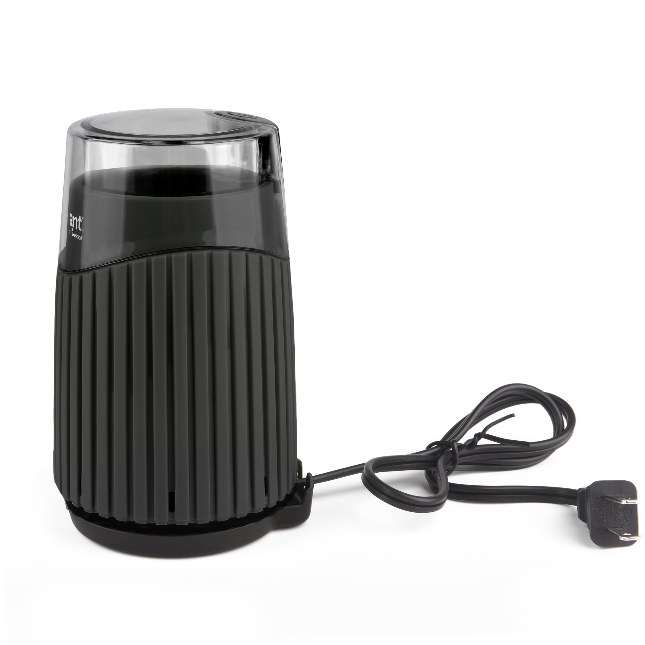 Courant Electric Coffee Grinder, Bean & Spice Grinder, 48 Ounce, New, Compact, Easy Clean - Black