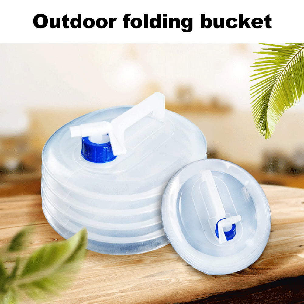 3L D DOLITY Car SUV Universal 3L 5L 10L 15L Foldable Bucket Collapsible Water Carrier Container