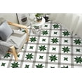 thumbnail image 4 of DEWOO 10PCS 12" x 12" Peel and Stick Floor Tiles, Vintage Floral Removable Self Adhesive Vinyl Flooring Stickers, Renter Friendly DIY Tile for Kitchen Entryway Bathroom Living Room, 4 of 5