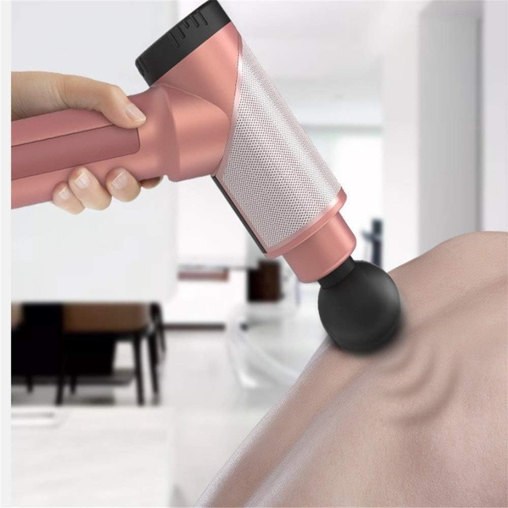Massage Shock Gun Gun Gun Cervical Fascia and Muscle Relaxation Massage Instrument Electric Gun high Frequency Vibration Exercise T.h  e.r.a.p  y Device