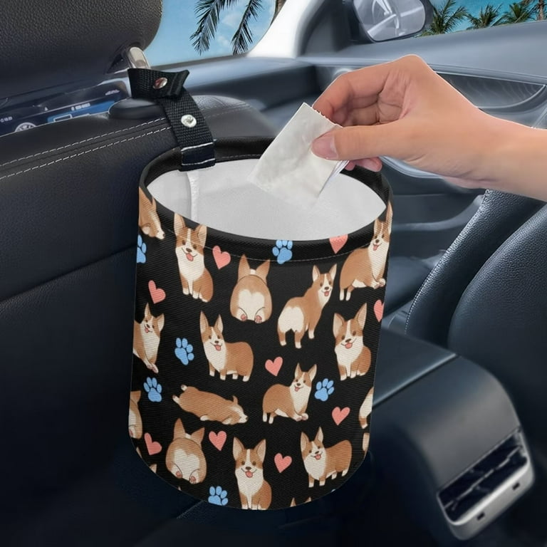 Corgi Car Trash Bag Corgi Car Trash Bag