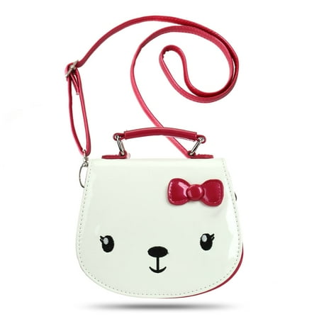 Ava Kings S Purse Glossy Pu Leather Animal Ava Kings S Purse Glossy Pu Leather Animal Handbags W Adjule Strap