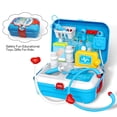 thumbnail image 3 of Rirool Kids Doctor Kit - 17Pc Pretend Medical Play Set with Stethoscope & Backpack - Educational Doctor Toys for Boys Girls Ages 3+, 3 of 7