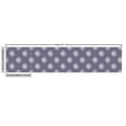 thumbnail image 3 of Floral Fabric by the Yard, Repetitive Simplistic Rustic Sunflower Exotic Petals Illustration, Decorative Upholstery Fabric for Sofas and Home Accents, Purpleblue and Off White by Ambesonne, 3 of 5
