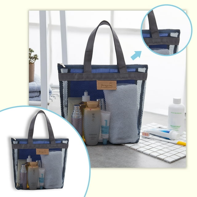 Outdoor Mesh Beach Bag Outdoor Wash Swimming Bag Mesh Bag Travel Bag Storage Closet Small under Bed Storage Containers Home Storage Cloth Boxes for Storage in Shelves Storage with Lid 3 Storage
