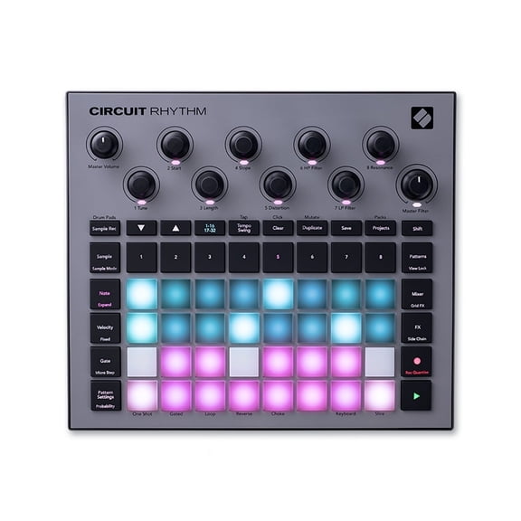 Novation Circuit Rhythm Rechargeable Battery Audio Sampler