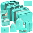 thumbnail image 2 of Packing Cubes for Travel, 11 Pcs/set Travel Packing Cubes for Suitcases Lightweight Travel Essential Bag with Toiletries Bag for Clothes Shoes Cosmetics Toiletries, 2 of 7