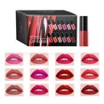 thumbnail image 1 of Mini 12 Colores Brillo De Labios Esmalte De Labios Mate Copa Antiadherente De Larga Duración Lápiz Labial Líquido Maquillaje Natural Cosméticos ANGGREK Otros, 1 of 8