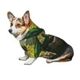 thumbnail image 7 of Fotbe Deep Forest Stone Green Dragon Print Small Dog Sweater Hoodies Pet Grey Hooded Soft Fleece Sweatshirts with Pocket Fall Winter Puppy Cat Sweaters Warm Clothes-XX-Large, 7 of 7