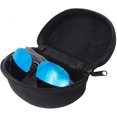thumbnail image 2 of 3 Pack Portable Waterproof Sunglasses Eyeglasses Case Zipper Hard Shell Box, 2 of 5