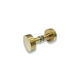 thumbnail image 1 of Poignée de Porte Ronde 2” en Acier Inoxydable 304 – Poignée de Porte en Verre de Douche, Portes en Bois et Fibre de Verre – Satin SS, Noir Mat, PVD Or, 1 of 11