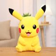 thumbnail image 1 of Pokemon Kawaii Pikachu juguetes de peluche de dibujos animados y lindos muñecos de peluche almohada regalo de cumpleaños para niños amigos niños decoración del hogar, 1 of 5