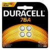 Duracell Alkaline 76A, 4 Count