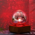 thumbnail image 3 of EIMELI Fireworks Star Projector Light Festive Night Light USB Bedside Lamp, 3 of 6