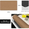 thumbnail image 3 of Coffee Mat Coffee Bar Mat Absorbent Rubber Backed Coffee Pot Cup Holder Quick Drying Mats Fit Under Coffee Maker Espresso Machine Coffee Bar Accessories Kitchen Counter Dish Drying Mat 23"x15", Wood, 3 of 7