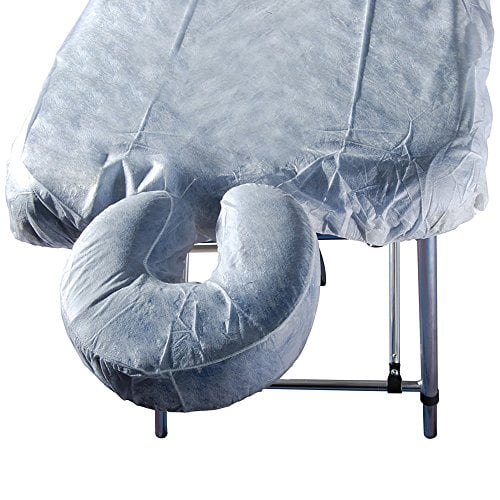 Master Massage Disposable Fitted Soft Headrest Cover for Massage Table