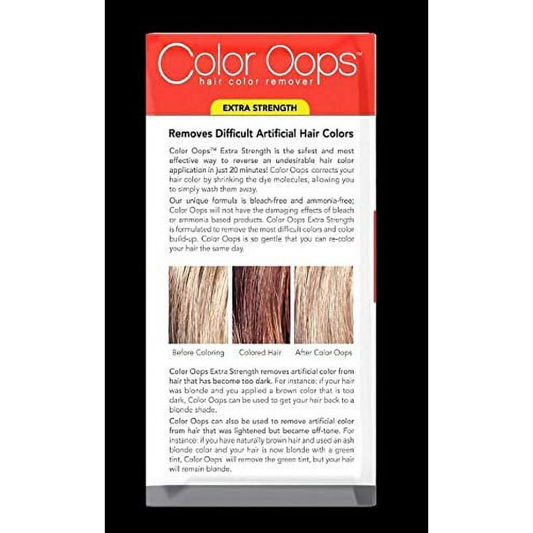 Color Oops Developlus Color Oops Color Remover (extra Strength)