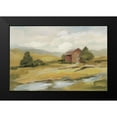 thumbnail image 2 of Vassileva, Silvia 14x11 Black Modern Framed Museum Art Print Titled - Springtime Farm Neutral, 2 of 5