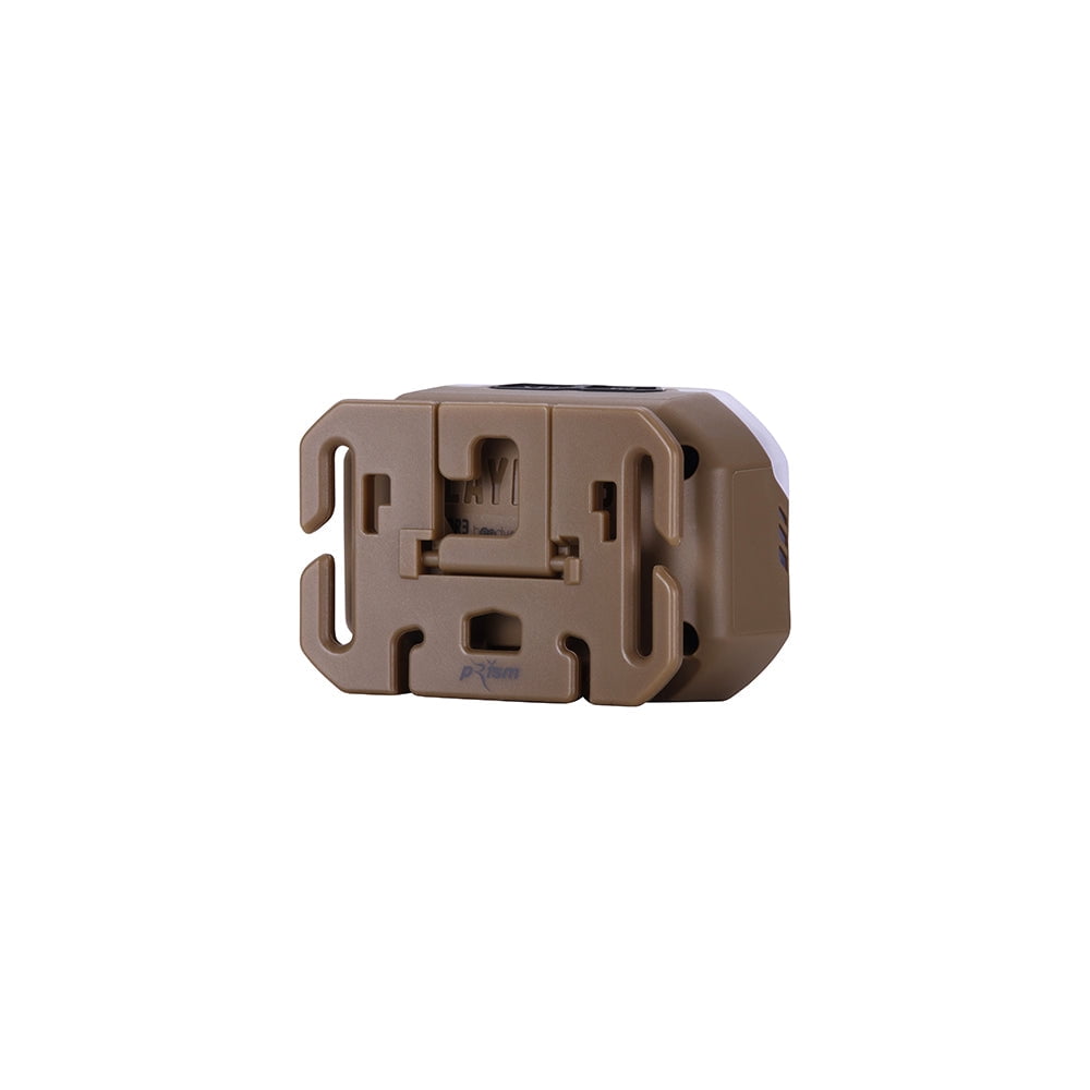 Claymore Heady2 (Tan) - Rechargeable LED Headlamp Flashlight, Lightweight for Camping, Running, Hiking, Emergency & Industrial Use. USB-C Charging, Up to 40 Hours Battery Life, Waterproof.