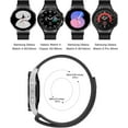 thumbnail image 4 of KOMI Bands for Samsung Galaxy Watch 6/5/4/7/FE Band 40mm 44mm/Classic 47mm 43mm 46mm 42mm Women/Men,Magnetic Loop Strap for Samsung Galaxy watch 5 Pro band 45mm,No Gap Metal Mesh Correa Wristband, 4 of 7