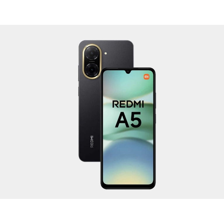 スマートフォン本体 Redmi A5 Xiaomi Redmi A5 4G 128GB ROM 4GB RAM Dual SIM GSM Unlocked - Black