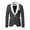 Gray, variant on Suit Jackets for Men Slim Fit Men's Tuxedo Jacket Wedding Formal Blazer Jacket One Button Lapel Suits for Prom Dinner Party