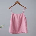 thumbnail image 4 of Womens Tank Tops Cotton Linen Retro Embroidered Vacation Summer Tank Tops for Women Purple 3Xl, 4 of 5