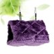 thumbnail image 5 of Plush Snuggle Bird Hammock Hanging Snuggle Cave Happy Hut Bird Parrot Hideaway Size L (Purple), 5 of 6