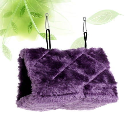 UPKOCH Hammock Purple Cotton 1Set For Parrots Indoor And Outdoor Use