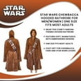 thumbnail image 7 of Star Wars Chewbacca Hooded Bathrobe for Men/Women, One Size Fits Most Adults, 7 of 7