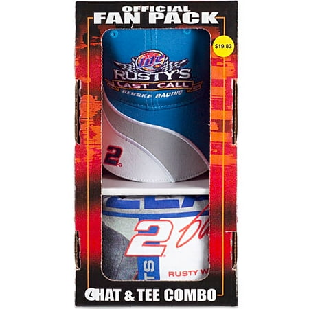 NASCAR - Men's Rusty Wallace Hat & Tee