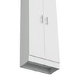 thumbnail image 3 of Kitchen Pantry Cabinet , White, Ideal For Keeping Items Organized White Engineered Wood, Modern And Practical Storage, 3 of 4