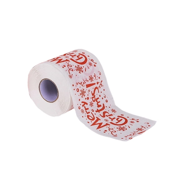 Rollos de Papel Papel de Chimenea de Navidad Rollo de Papel Higiénico de Doble Capa Papel de Tejido Personalizado de Color Papel Higiénico de Navidad