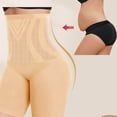 thumbnail image 3 of APEXFWDT Women's High Waist Postpartum Shapewear Shorts, Compression Thigh Slimmer Hip Lifting Body Girdle, 3 of 6