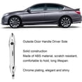 thumbnail image 4 of Front Left Driver Side Exterior Door Handle with Keyhole Compatible with  2013 - 2017,Pilot 2015 - 2020,Without Smart Key Entry,Chrome,Replace # 72181 T2A C71, 72184 T2A G21, 4 of 7