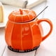 thumbnail image 4 of 2X de Calabaza con Tapa - Adornos de Cerámica Tazas de Café Tazas Grandes Y Bonitas de Decoración de Otoño de Té - Idea de Regalo de Cumpleaños, 4 of 8