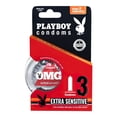 thumbnail image 1 of Condones Playboy extra sensibles 3 pzas, 1 of 4