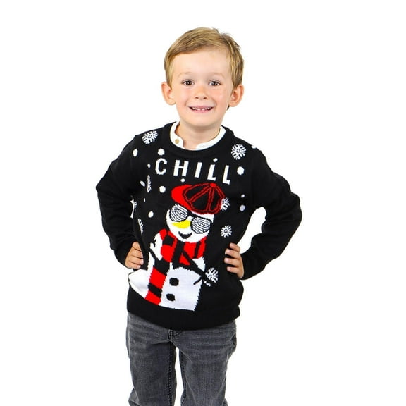 Kesis Kids Christmas Sweater, Children's Acrylic Holiday Pullover for Boys & Girls, 2 Years
