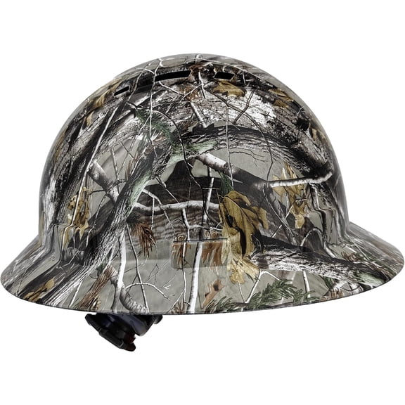 Full Brim Hard Hat -  Safety Helmet Durable Lightweight Carbon Fiber Hard Hat, 6-Point Ratchet Suspension Protective Gear for Men and Women
