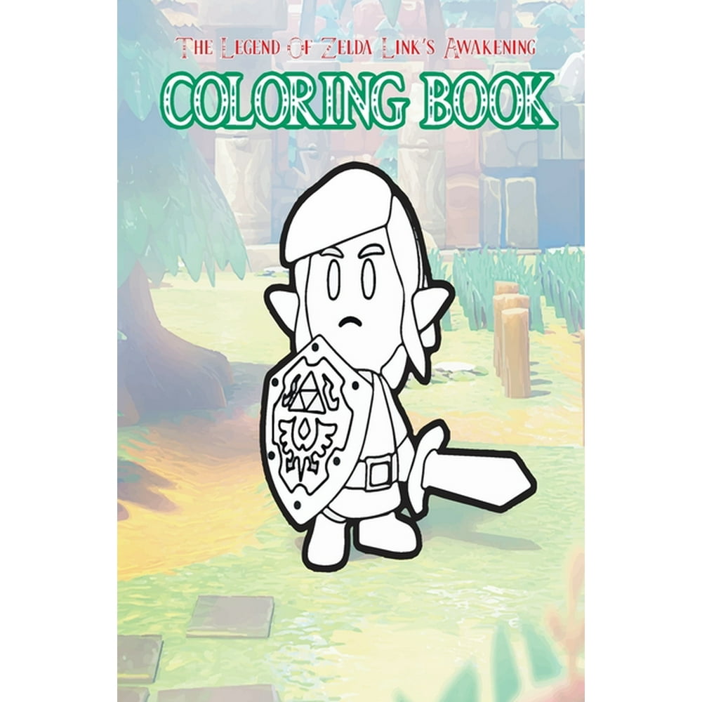 The Legend of Zelda Link's Awakening : Coloring Book (25 Exclusive