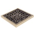 thumbnail image 1 of Floor Strainer, Finely Polished Floor Drain Copper  For Bathroom For Balcony, 1 of 8