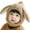 Brown, variant on Crochet Baby Beanie Earflaps Toddler Girl Boy Knit Infant Hats Warm Cap Lined Polyester